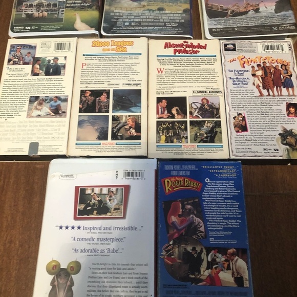 Lot 13 Family Children Movie Vhs tapes Et profesor 20000 gump gordy flintstones - Picture 6 of 7